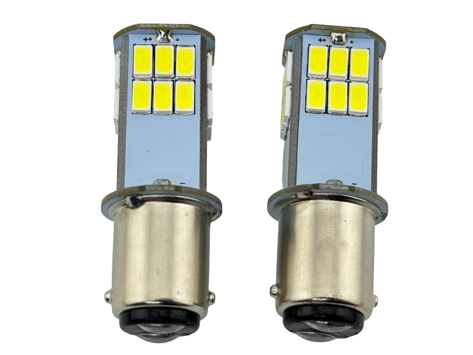 Rebaydo 2pcs 1158 6 Volt LED Bulb BA15D Base 30 SMD Dual Filament gallery