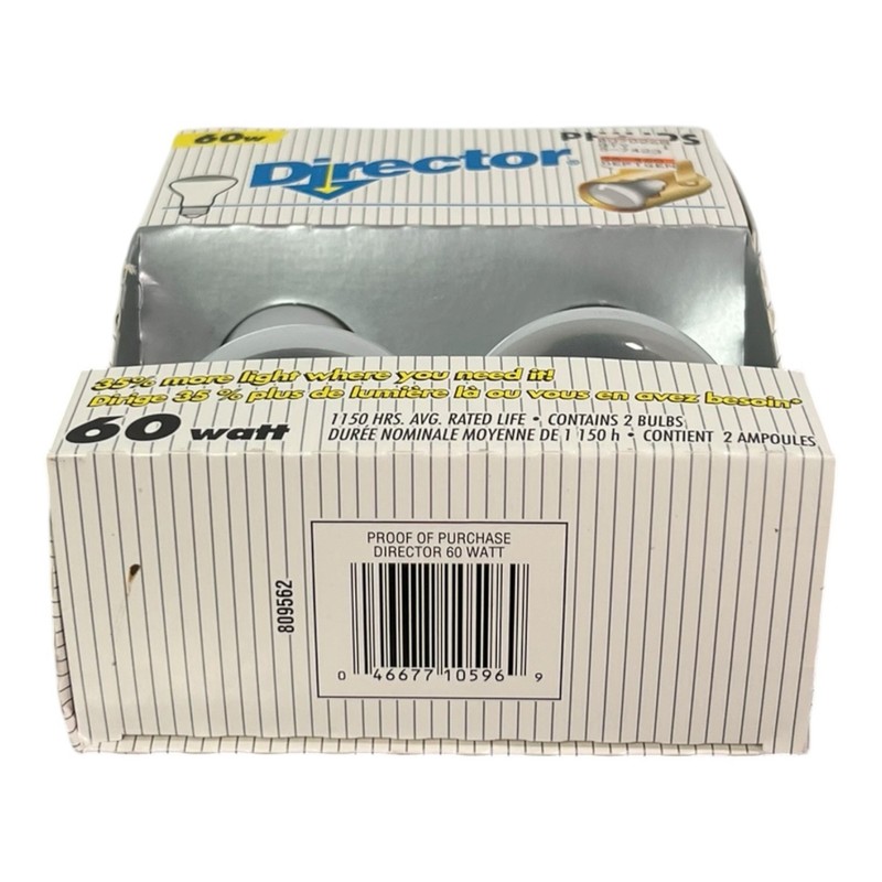Philips Director Bulbs 60W Soft White • 2 Pack • Hi Hats, Track, Accent Lights gallery