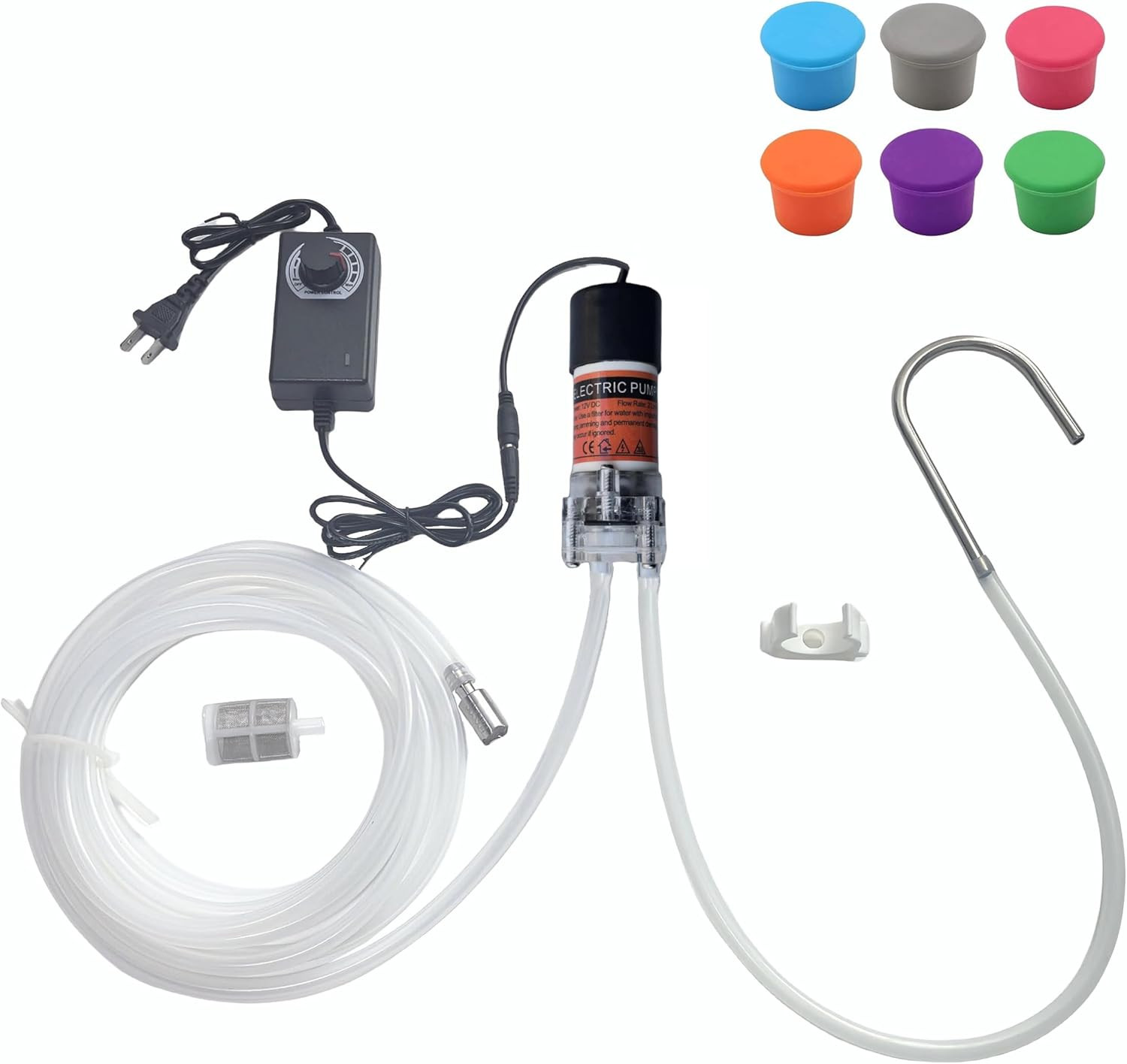 Electric Water Transfer Pump 110V Speed Adjustable - Food Grade Self-Priming Sip gallery