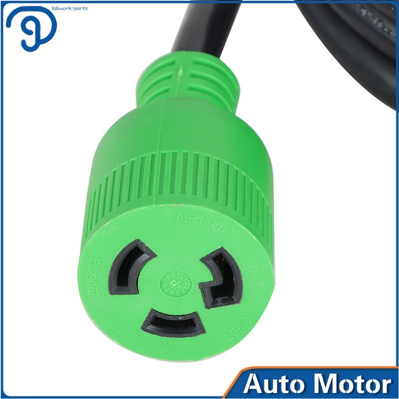 3 Prong 30 A Adapter Plug Generator Extension Cord 10-100 Ft NEMA L5-30P/L5-30R gallery