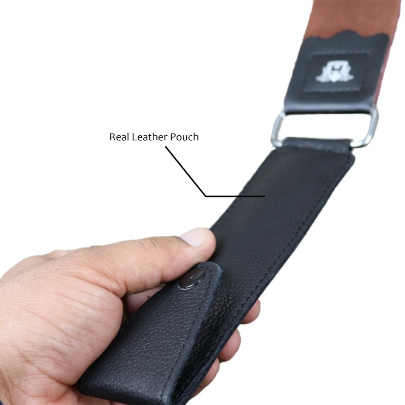 Leather Strop 12.5" x 2" for Sharpening & Honing Knives and Straight Razor gallery
