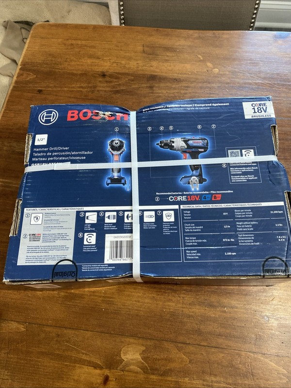 Bosch 1/2-in 18-volt Variable Speed Brushless Cordless Hammer Drill GSB18V-975CN gallery