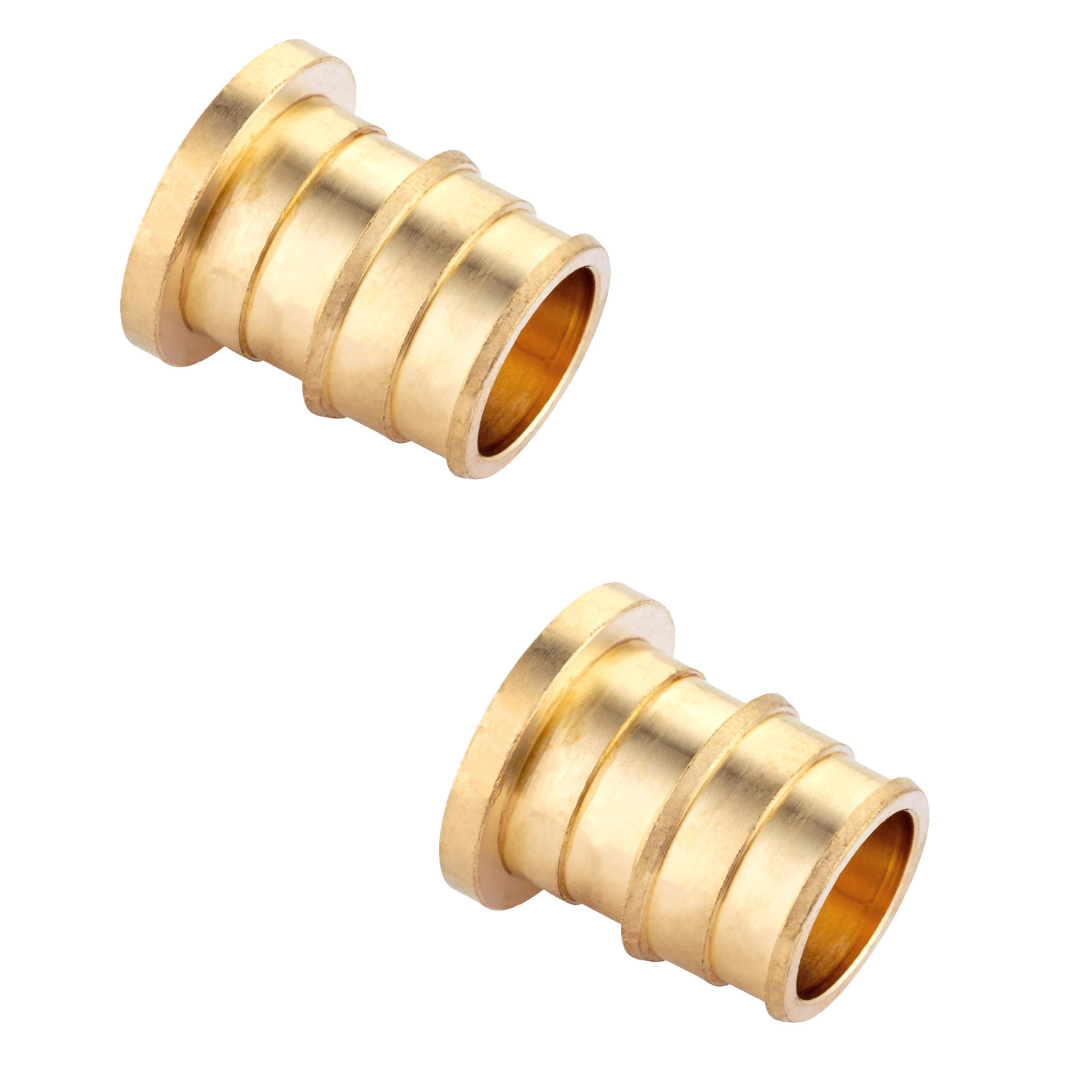 EFIELD (2-50 Pack) Pex A End Cap 1/2" Plug Expansion Brass Fitting Lead Free gallery