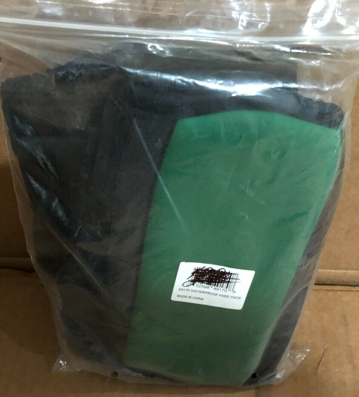 KNEE PADS ADJUSTABLE WATERPROOF E9170 COLOR GREEN/BLACK NEW FREE SHIPPING gallery