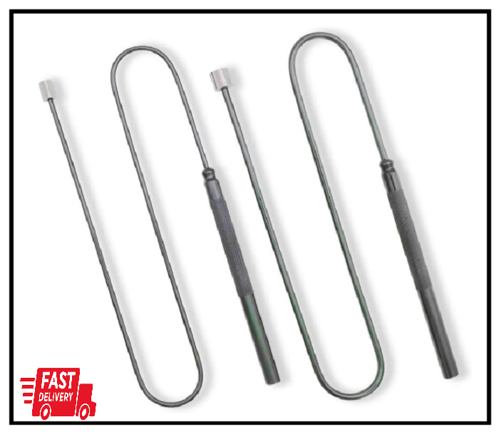 Flexible Magnetic Pickup Tool Set, 2LB & 5LB, 26" Bendable Extension Magnetic Pi gallery