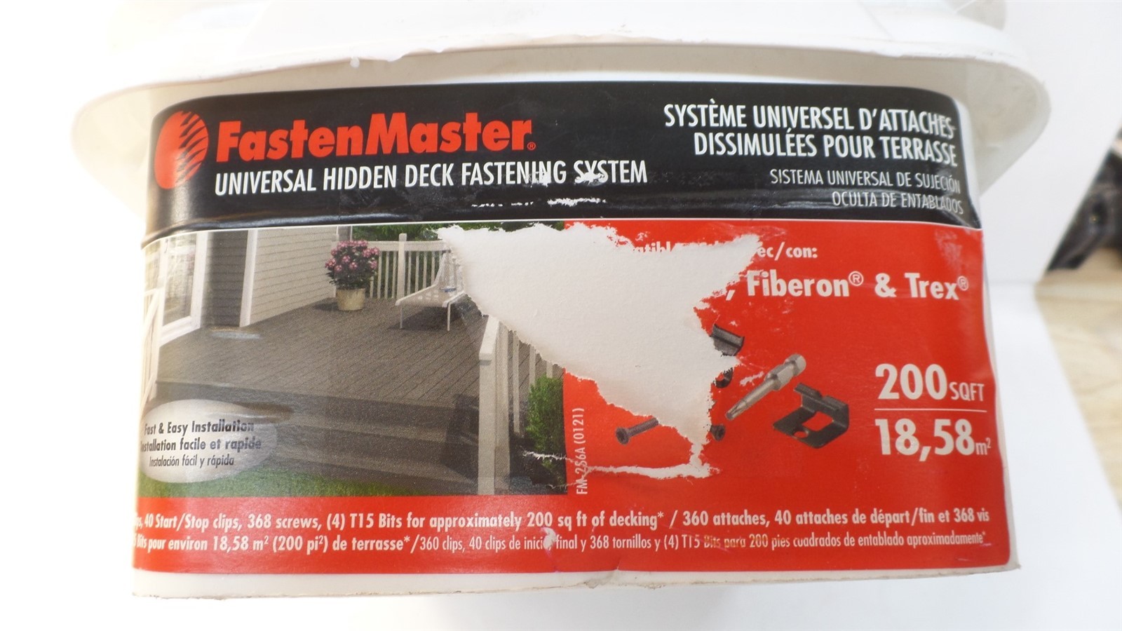 FASTENMASTER FMTHDCLIP-200 UNIVERSAL HIDDEN DECK FASTENING BLACK, "READ" gallery
