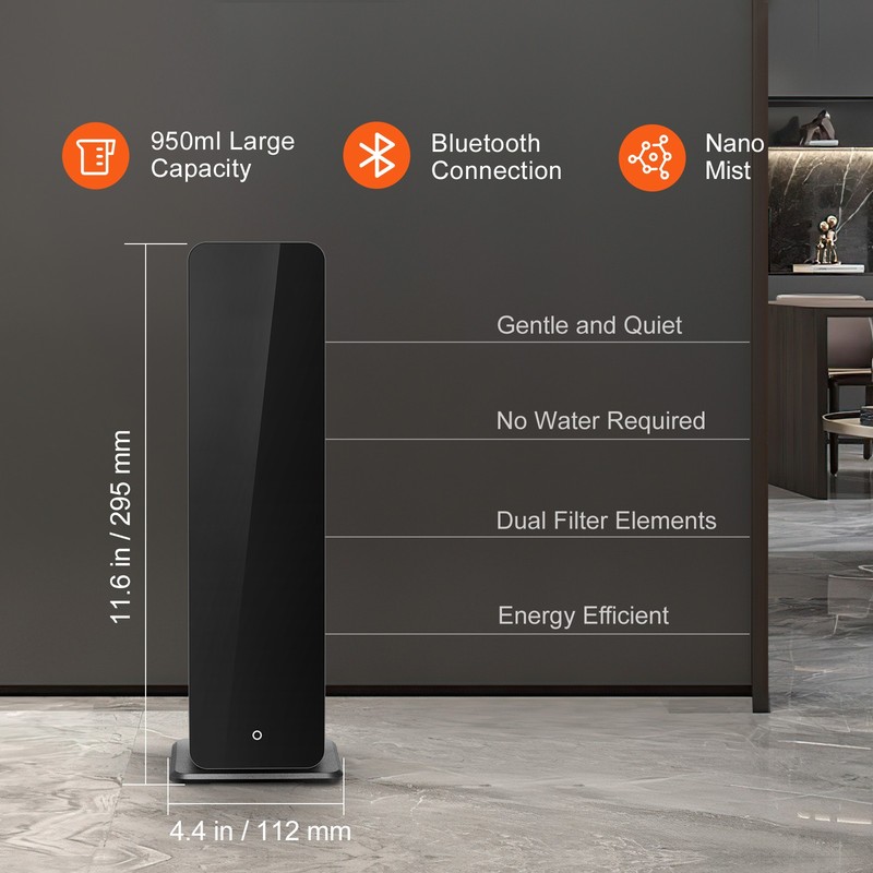 VEVOR Scent Air Machine 950ml Bluetooth Cold Air Diffuser 3000sq.ft Waterless gallery