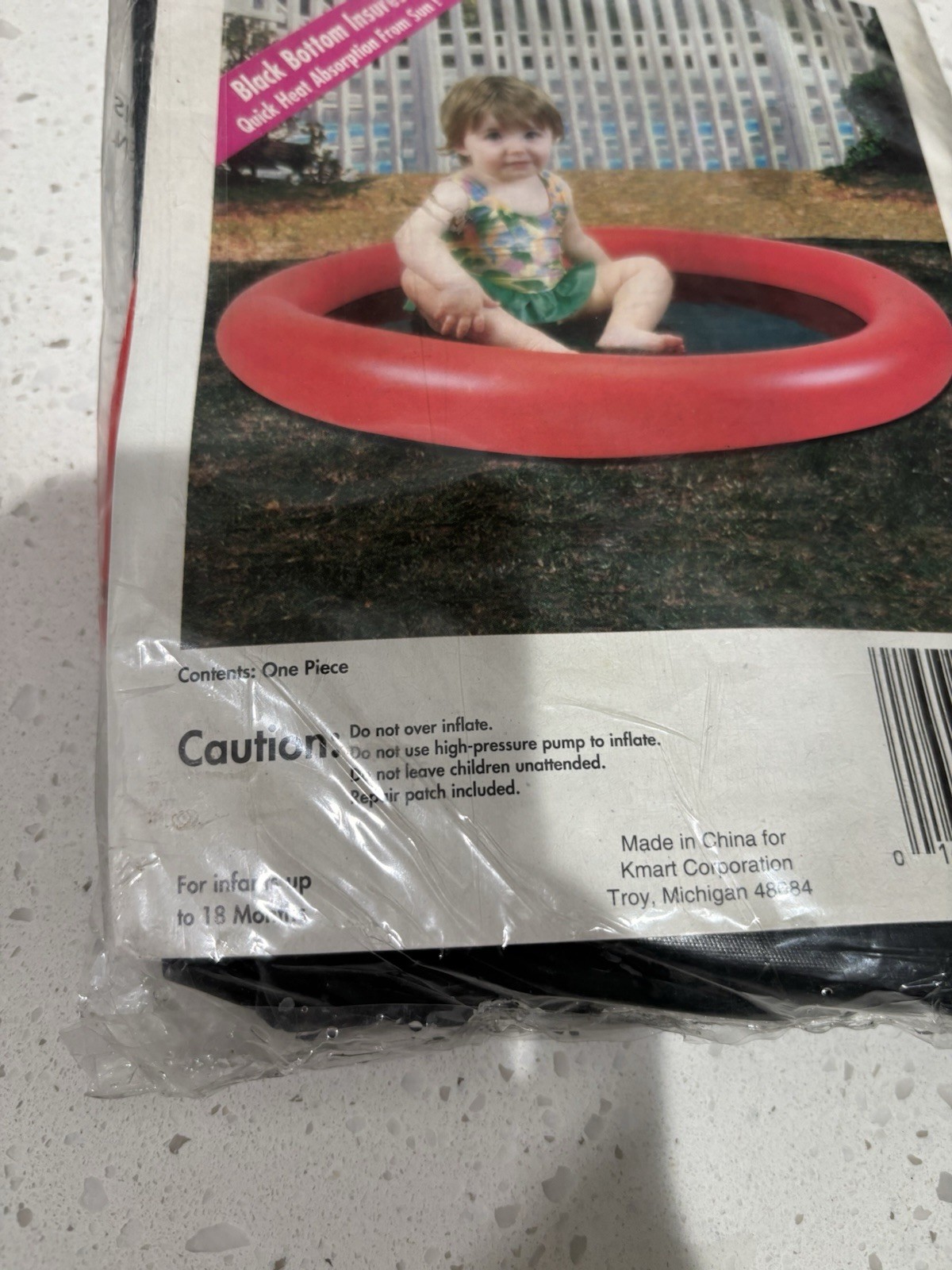 Vintage K-Mart Splash Club My First Pool ~ Infant Splash Pool - up to 18 months gallery