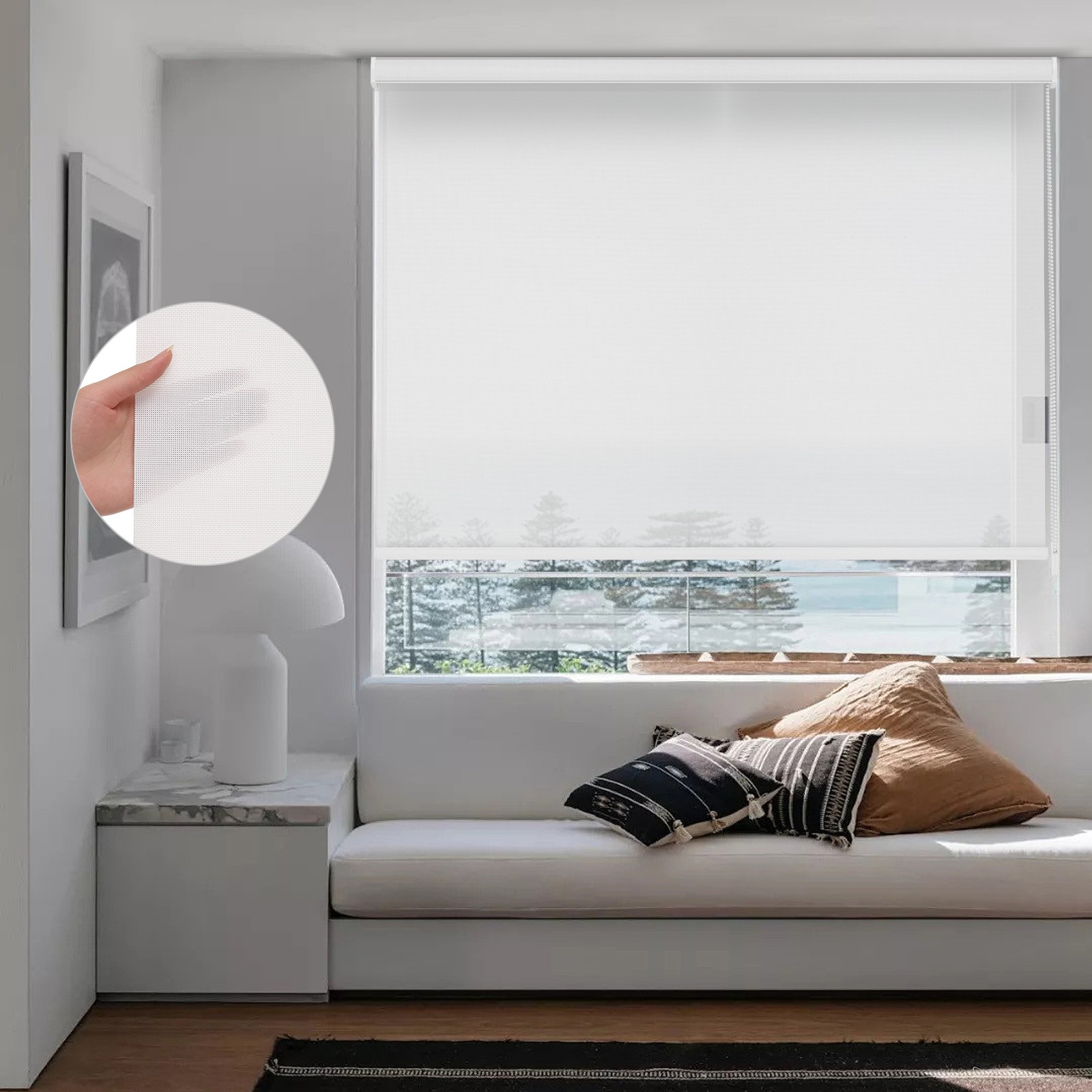Changshade CUSTOM Light Filtering Window Blinds Roller Shades Easy Installation gallery