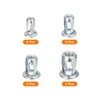 30Pcs Multi-Grip Rivet Jack Nut, M4-0.7, M5-0.8, M6-1.0, M8-1.25 Petal gallery