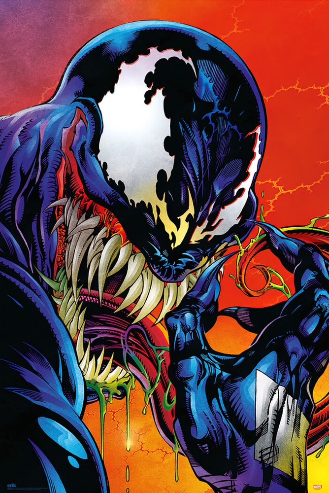 Marvel's Venom - Marvel Comic Poster (Carnage) (Size: 24" x 36")