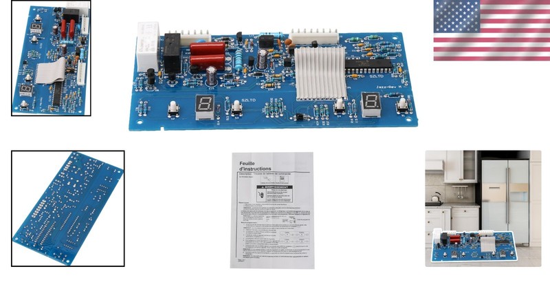 Replacement Control Board for Refrigerators - 170MM, No Batteries Required gallery