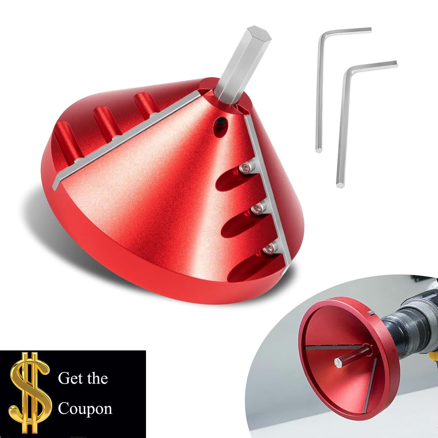 2 In 1 PVC Deburring Tool For PVC CPVC ABS PP PE Pipes Inner Outer Reamer gallery
