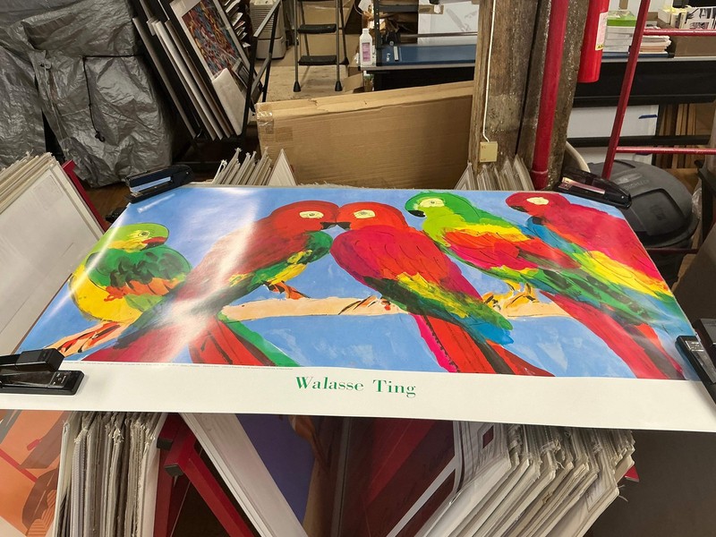 WALASSE TING Parrots gallery