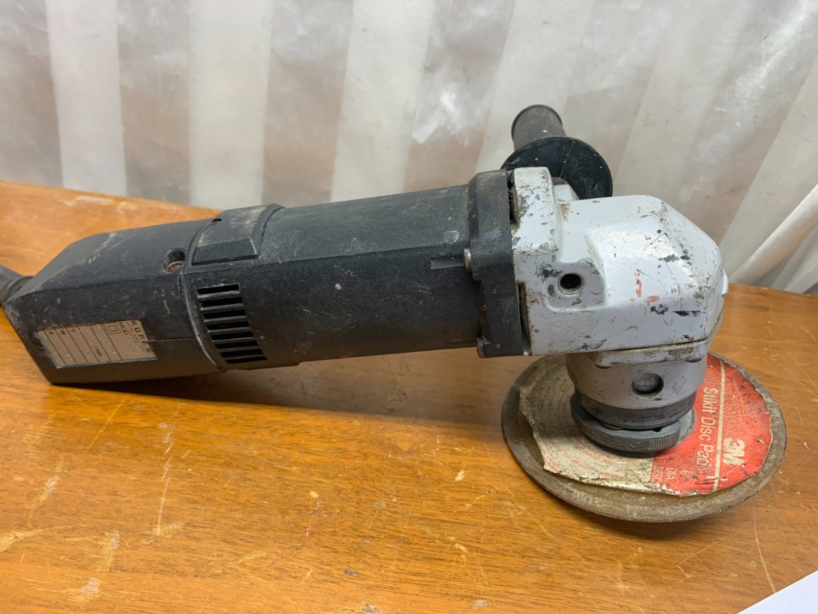 Rupes BR5A Vintage 6" Angle Grinder Sander 7000 Rpm 400 Watt Made In Italy gallery