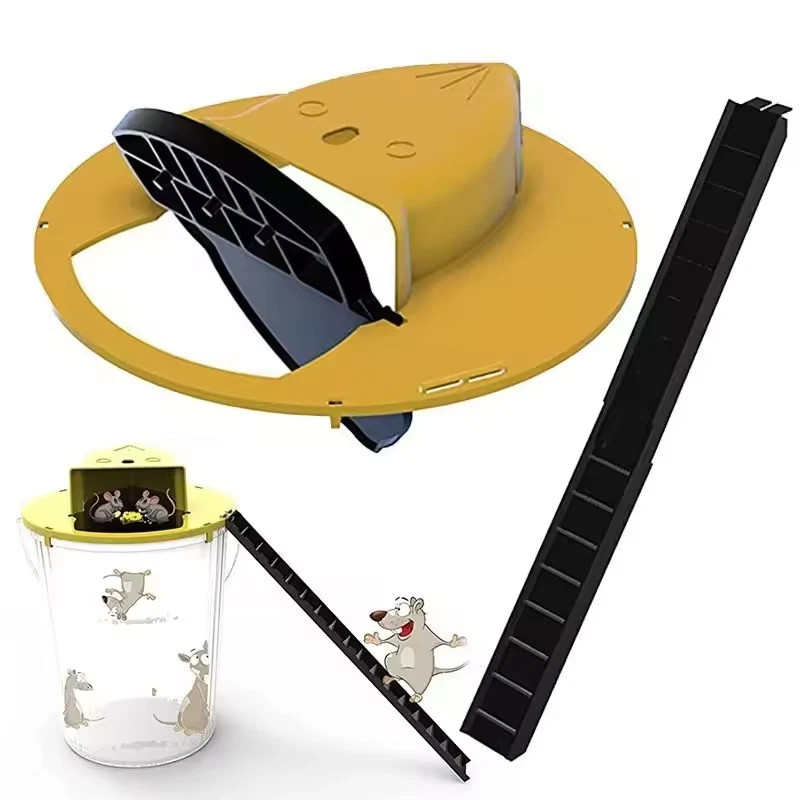 Mouse Rat Trap Flip & Slide Mouse Trap Bucket Catcher Mousetrap Slide Bucket Lid gallery