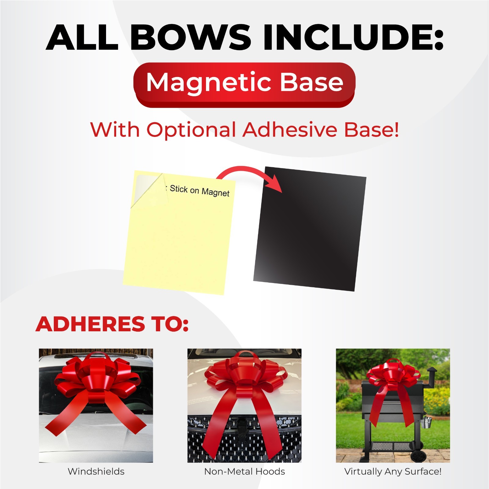 Large Happy Birthday Car Bow, No Assembly Necessary, Giant Birthday Bow gallery