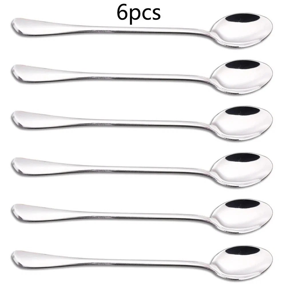 9.5-Inch Long Handle Spoon, Ice Tea Spoons, Ice Cream Spoon, Long Coffee Spoons gallery