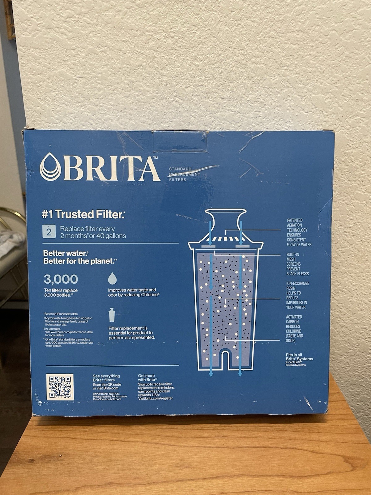 NEW Brita (OB06) Water Replacement Filters 10 Pack Factory Sealed Item # 987554 gallery