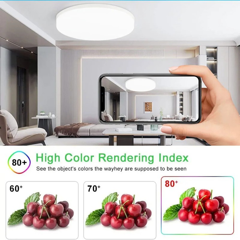 Round LED Ceiling Light Simple Square Ceiling Lights Modern Kitchen Ceiling gallery