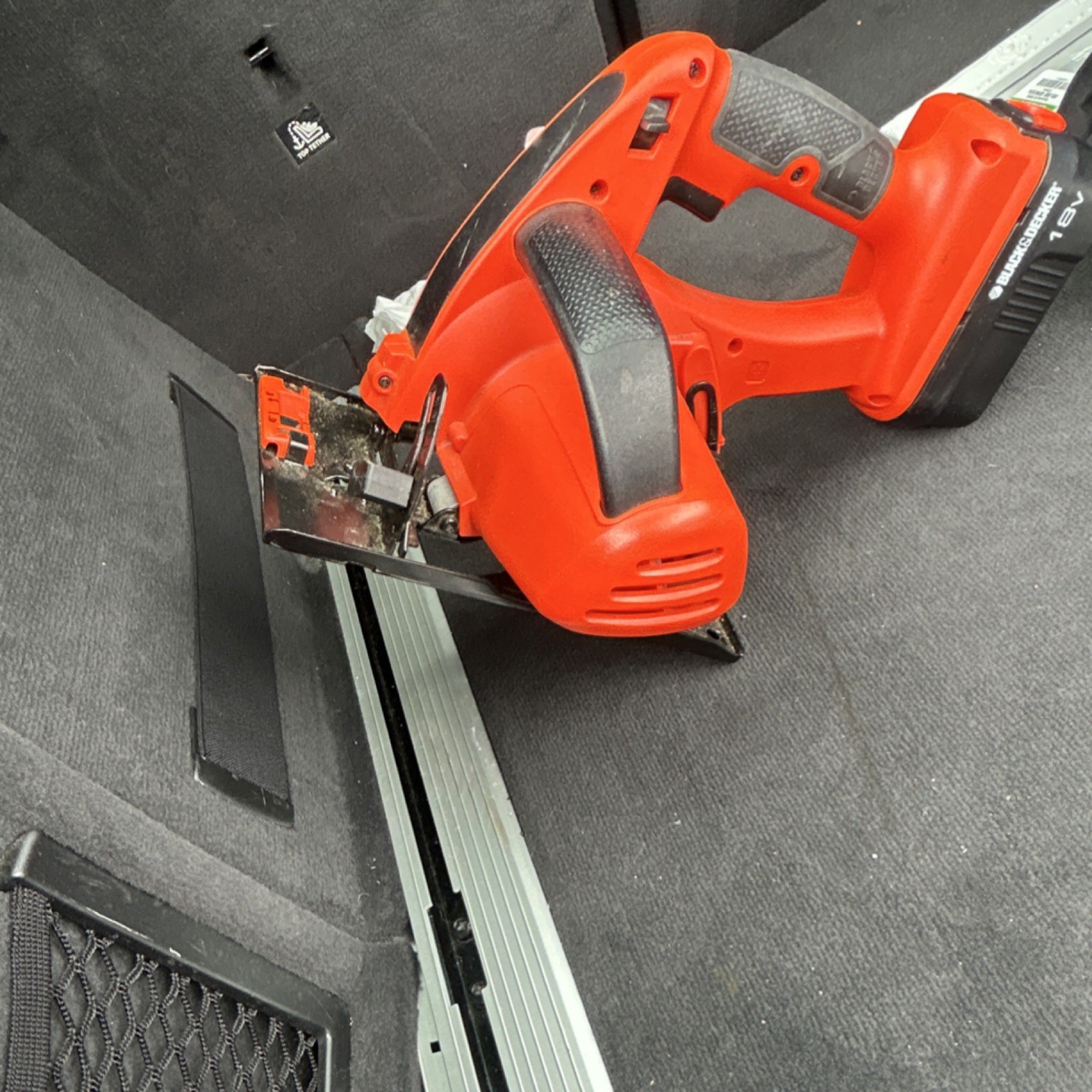 BLACK+DECKER 18V Cordless Drill Red/Black, Battery Included, Keyless 1/2" Chuck gallery