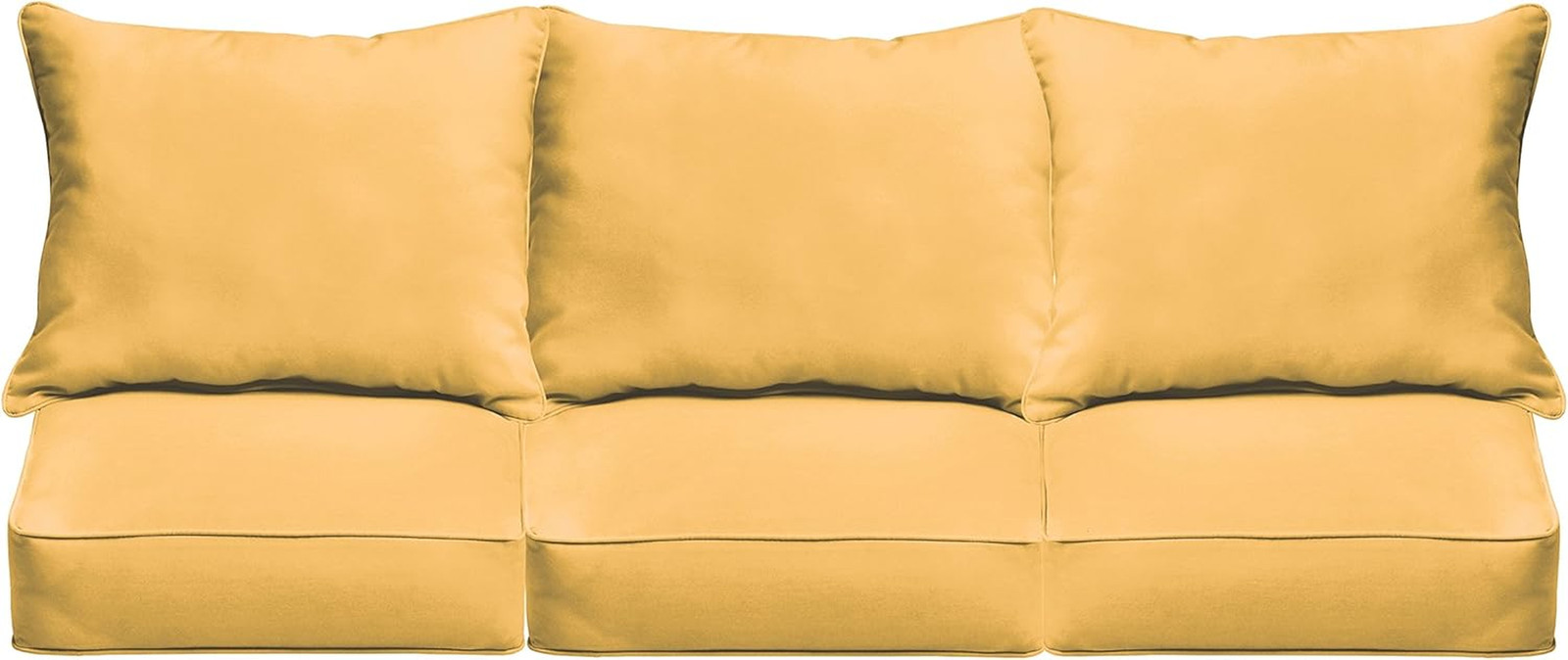 Trupedic - Deep Seating Sofa Pillow and Cushion Set, 23 in X 25 in X 5 In, Daffo gallery