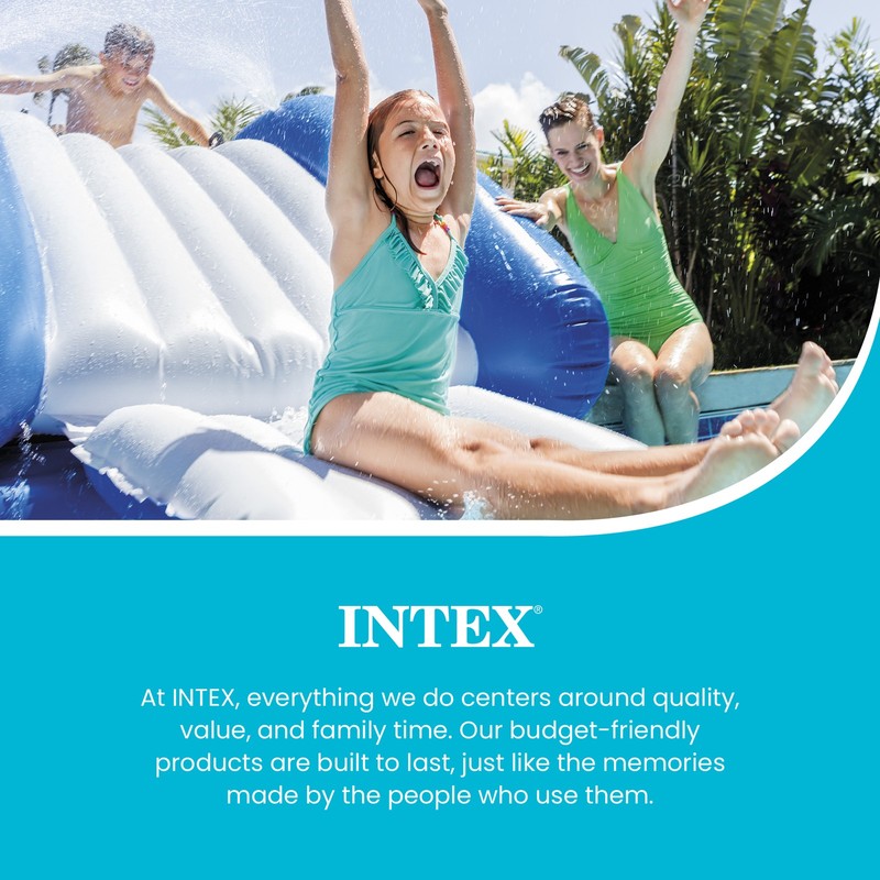 Intex 58849EP Kool Splash Inflatable Play Center Swimming Pool Water Slide, Blue gallery