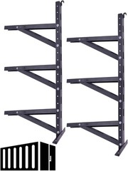 2x Adjustable Cargo Shipping Container Shelving Shelf Brackets up to 1100 Lbs