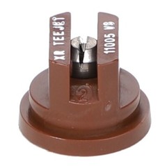 TeeJet XR11005VS Extended Range Spray Tip, 0.31-0.61 GPM, 15-50 psi, Stainless