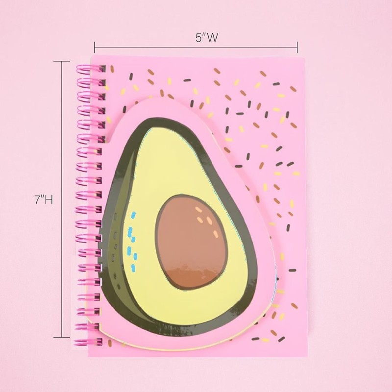 Cute Fruit Spiral Bound Notebook Workbook Lined Page with Flaps B6 Planner Diary gallery