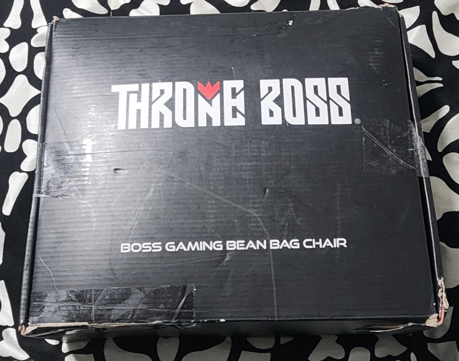 Throne Boss Gaming Child Bean Bag Chair Cover Only (no filling) - Read gallery