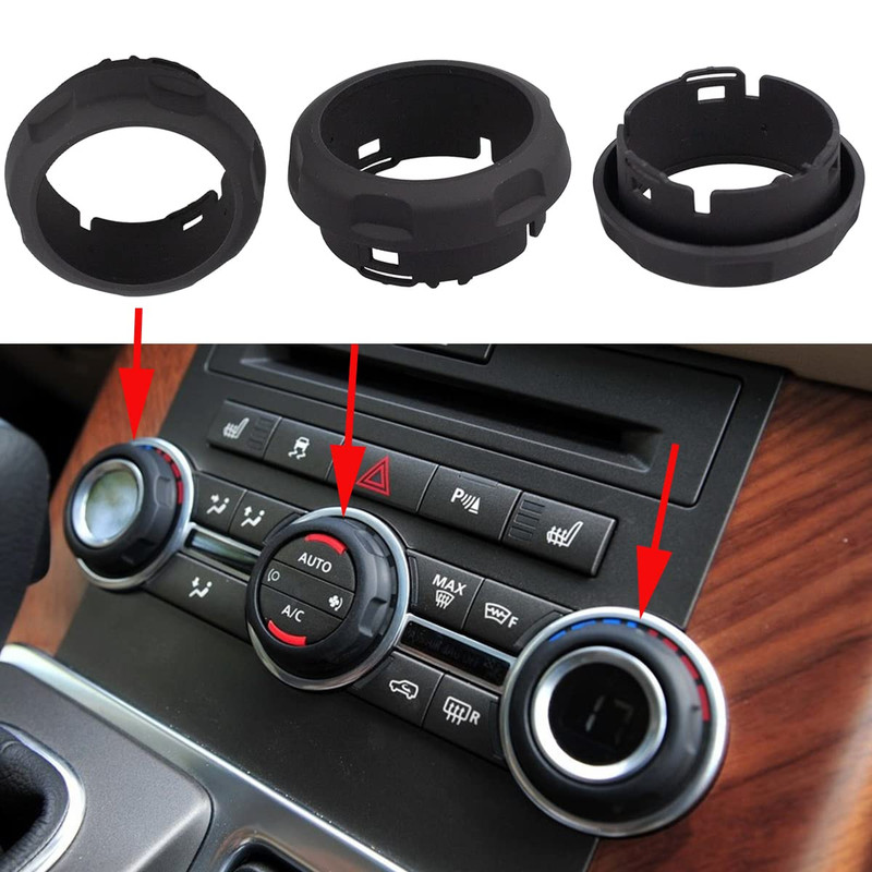 3PCS Central Console A/C Volume Control Knob Compatible with Land Rover Range Ro gallery