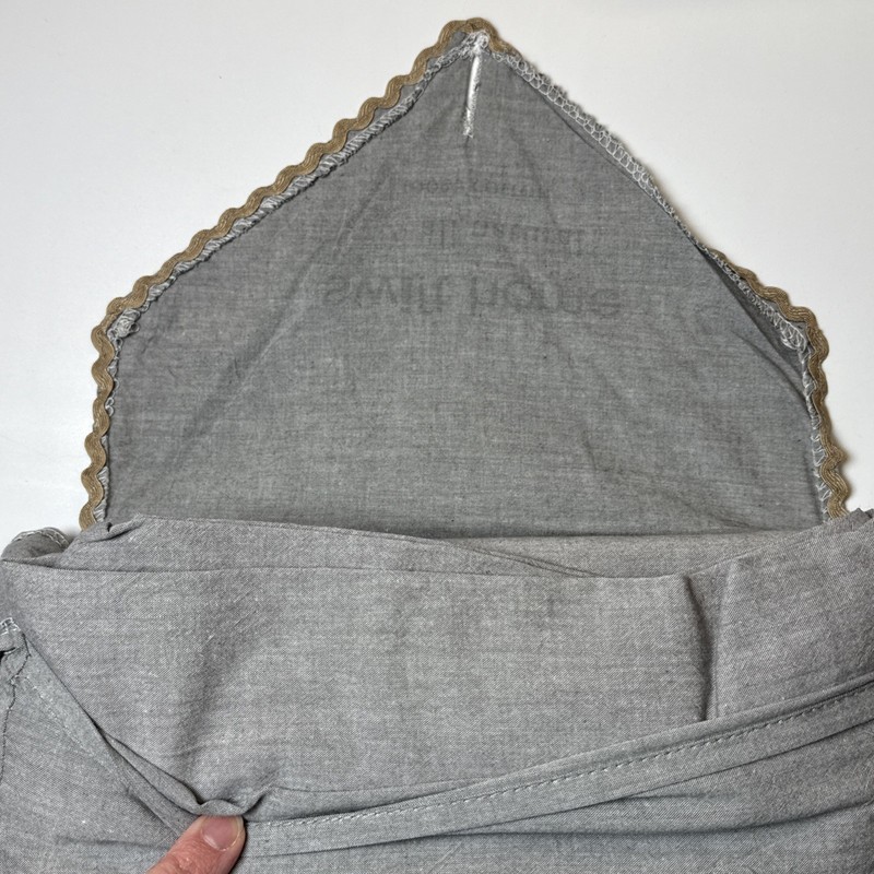 NEW Swift Home Prewashed Yarn-Dyed 100% Cotton Twin/Twin XL Duvet Cover Ash Gray gallery