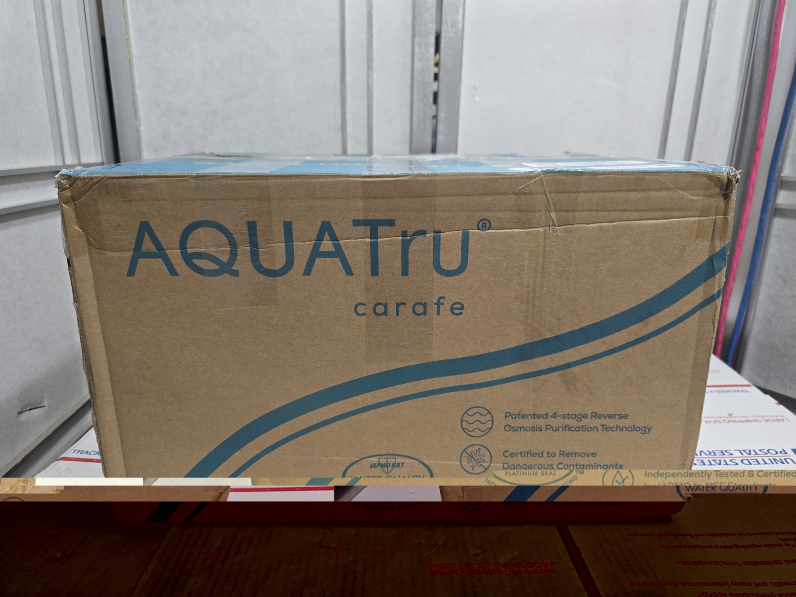 AQUATRU Carafe Countertop Reverse Osmosis Water Purifier with Filters V.Clean gallery