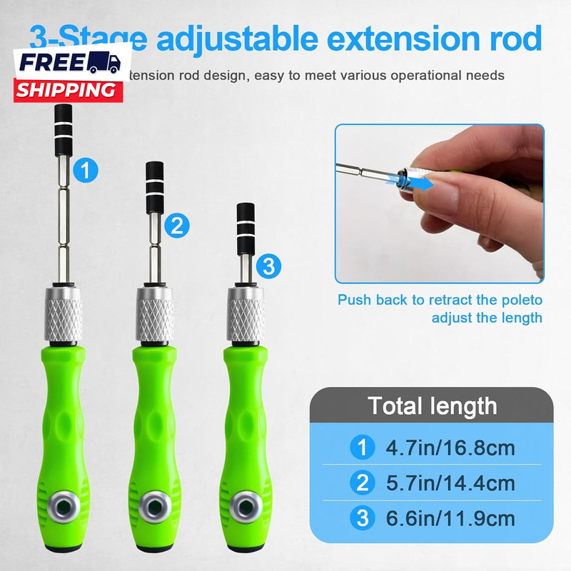 32 in 1 Small Precision Screwdriver Set Magnetic Mini Screwdriver Set gallery