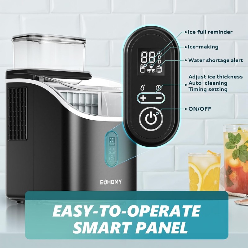 Portable Countertop Ice Maker Machine 34Lbs Daily Auto Clean LCD Timer Basket gallery