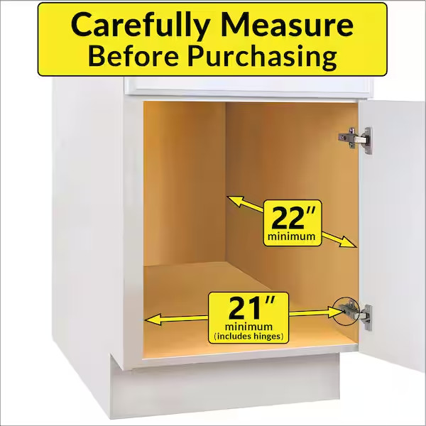 LYNK PROFESSIONAL Slide Out Wood Cabinet Organizer - 11 in. x 21 in. gallery