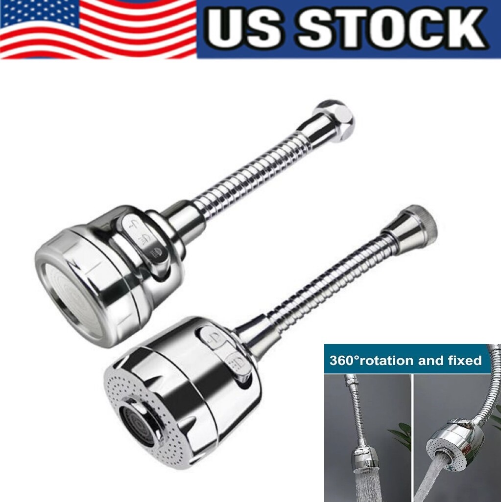 3-Speed 360° Rotatable Adjustment Faucet Extension Water Saving Kitchen Faucet gallery