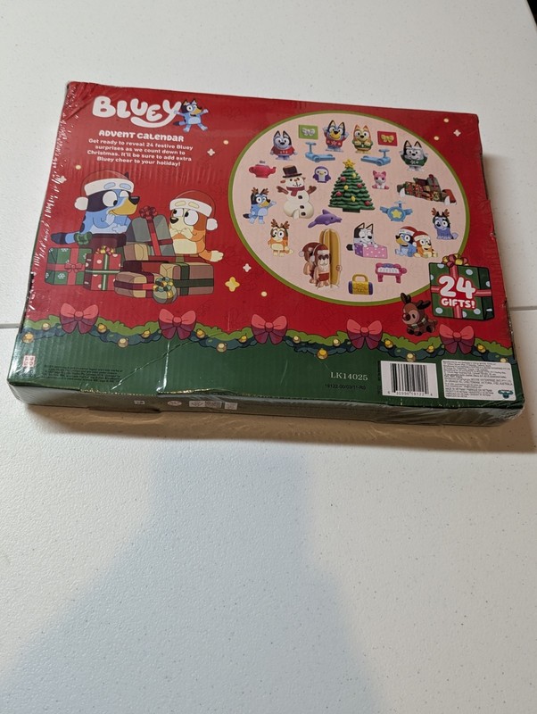 2025 Bluey Advent Countdown Calendar 24 Gift Surprises Figures Christmas gallery