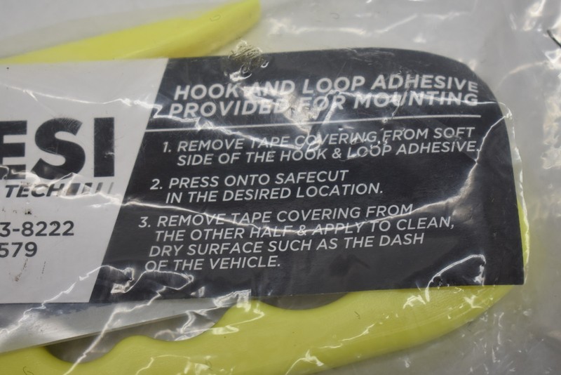 Safe Cut Cutters with Hook and Loop Adhesive Provided for Mounting Yellow 2 Pack gallery