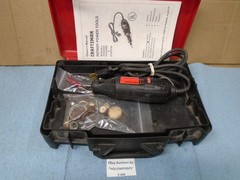Craftsman USA Rotary Dremel Tool Kit VSR 5000-30,000 RPM w/ Accessories E449