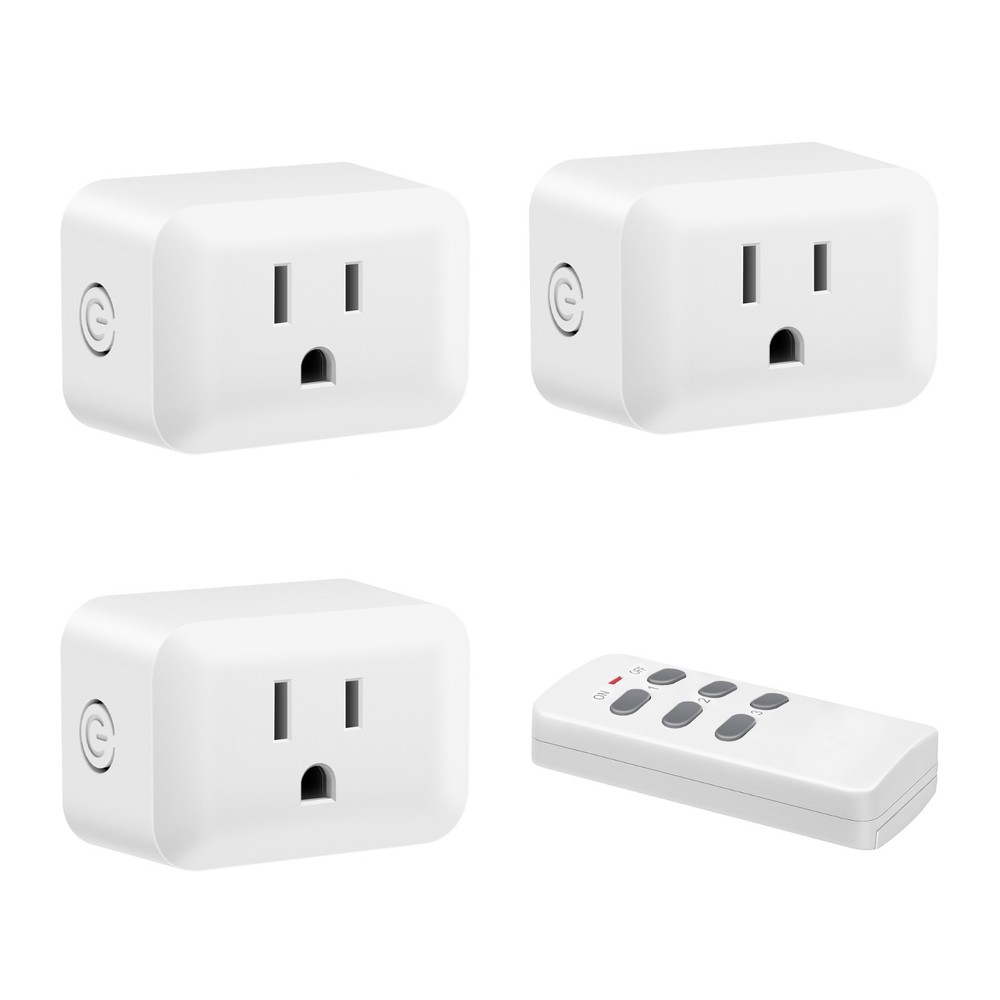 Wireless Outlet, Programmable & Expandable Electrical Outlet Switch, 100FT Range