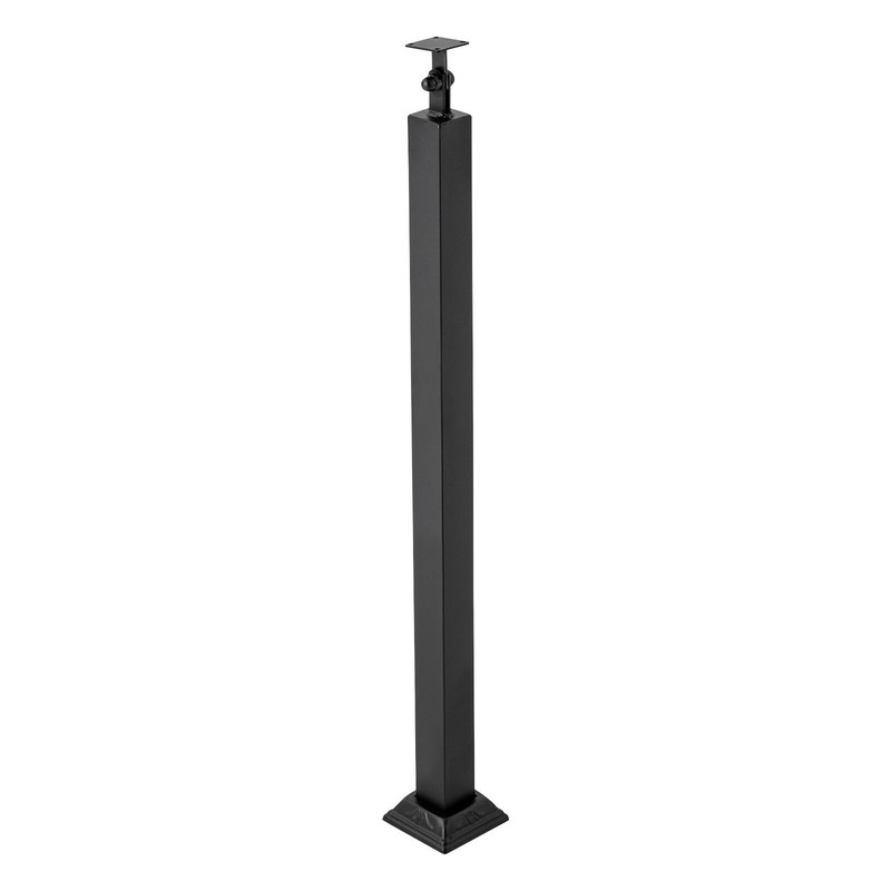 Iron Step Handrails Railing For 1-2 Step Handrail Indoor/Outdoor Deck Hand Rail gallery