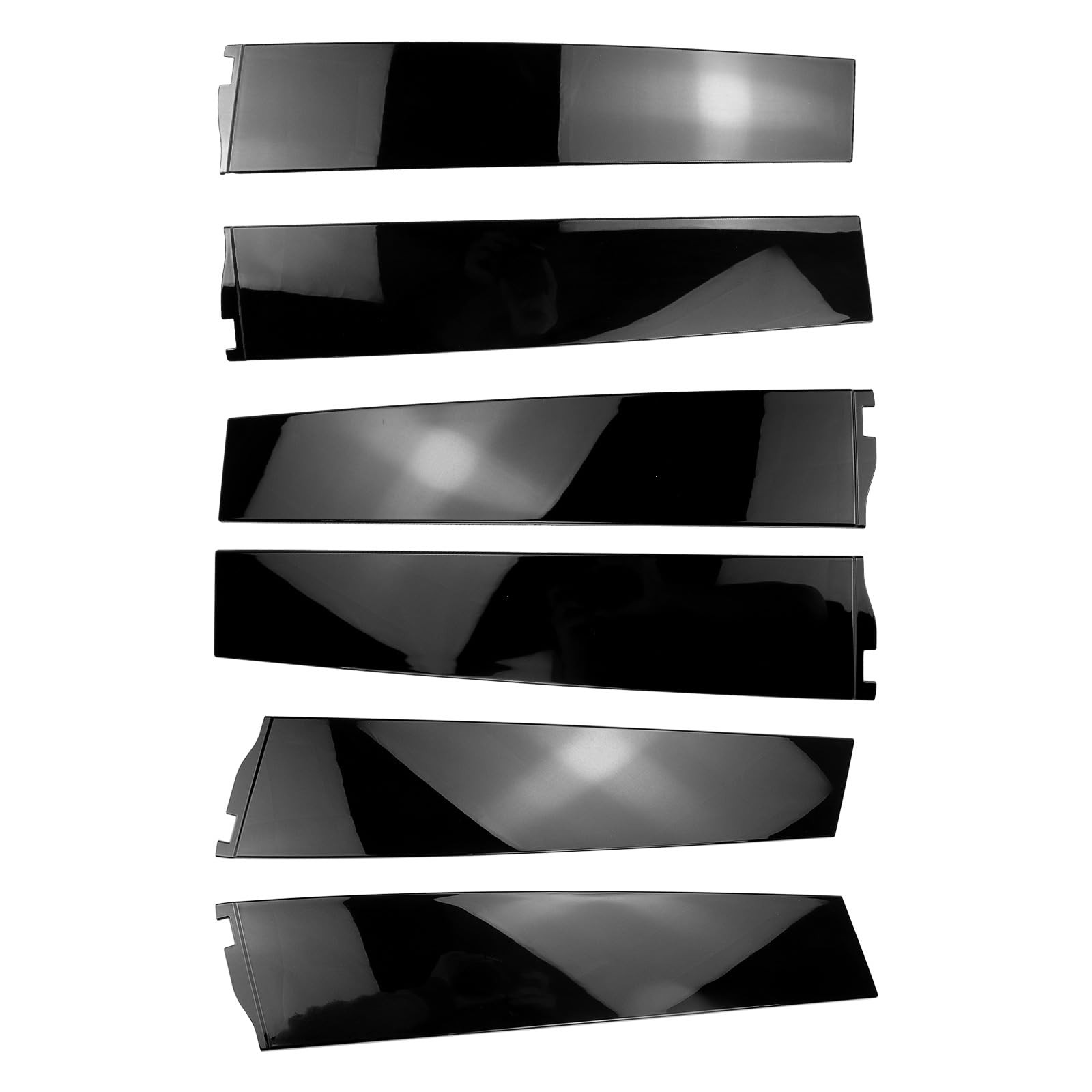 6 Pcs Door Window Trim Molding Panel,B C Pillar Applique for Chevrolet Tahoe ... gallery