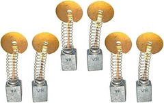 6 PCS Replacement Carbon Brushes for DeWalt DW130 1/2 Inch Reversing Drill