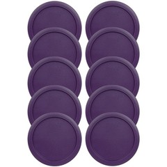 Replacement Lid for Pyrex 7-CUP Storage Cover 7.5″ 7402-PC PURPLE (10-Pack)