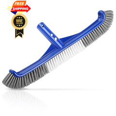 Pool Brush Head, 17″ Brushes for Cleaning Walls, Large,