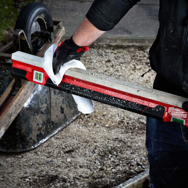 48" REDSTICK Concrete Screed Level - Achieve Perfectly Smooth Finishes gallery