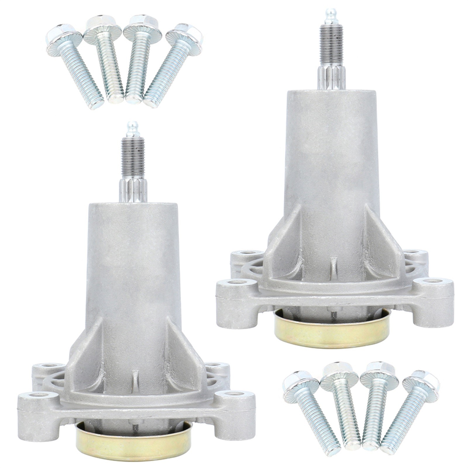2PK Spindle Assembly 42" 46" 48" 54" for Cut Husqvarna YTH18542 YTH22V46 Z254 gallery