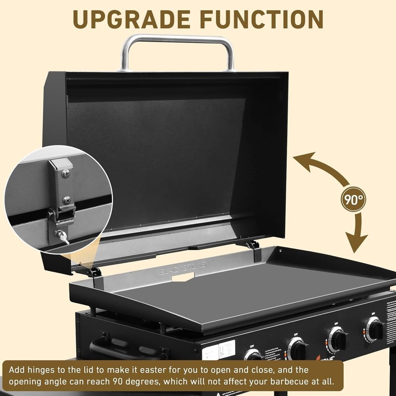 Blackstone Griddle 36" Hinged Lid - Hard Cover Upgrade gallery